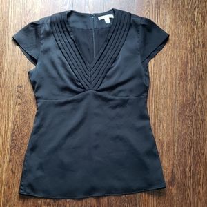 Banana Republic Black short sleeve dress shirt